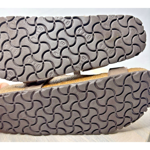 Birkenstock Daloa Leather Ankle Strap Sandals Women's Size 6.5 Brown - Picture 6 of 9